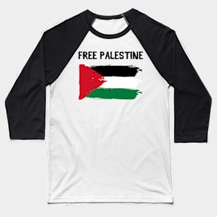 Free Palestine Supporters Free Gaza Jerusalem Mosque Baseball T-Shirt